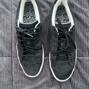 Puma Black and White Sneakers